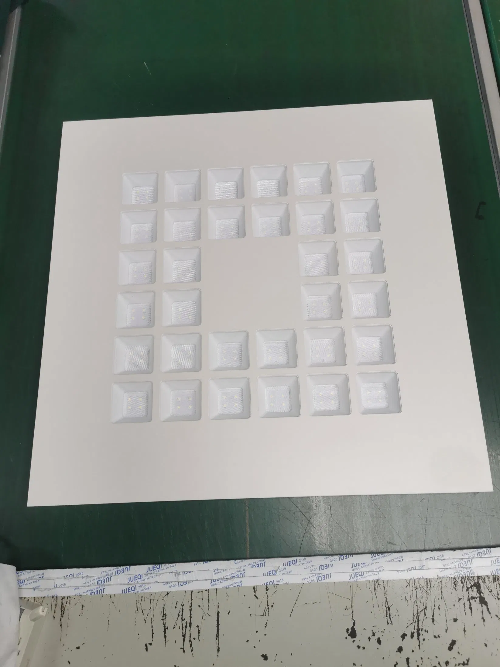 High Quality 36W Ugr 19 Anti-Glare Recessed Square Slim Backlit LED Panel Commercial Office LED Flat Panel Ceiling Light