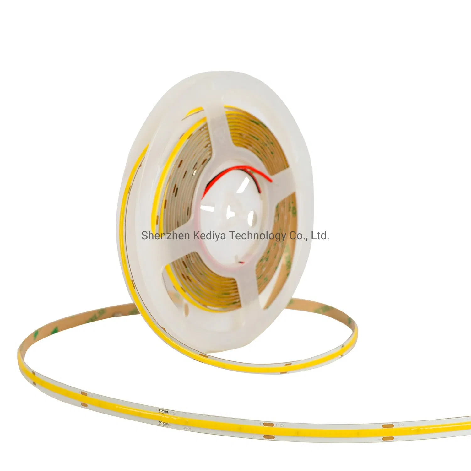 CRI90 COB Dotless Line Linear LED Tape Light IP20 Waterproof 12V 24V 320 LEDs Flexible Smart Music WiFi RGB Flexible COB LED Strip Light