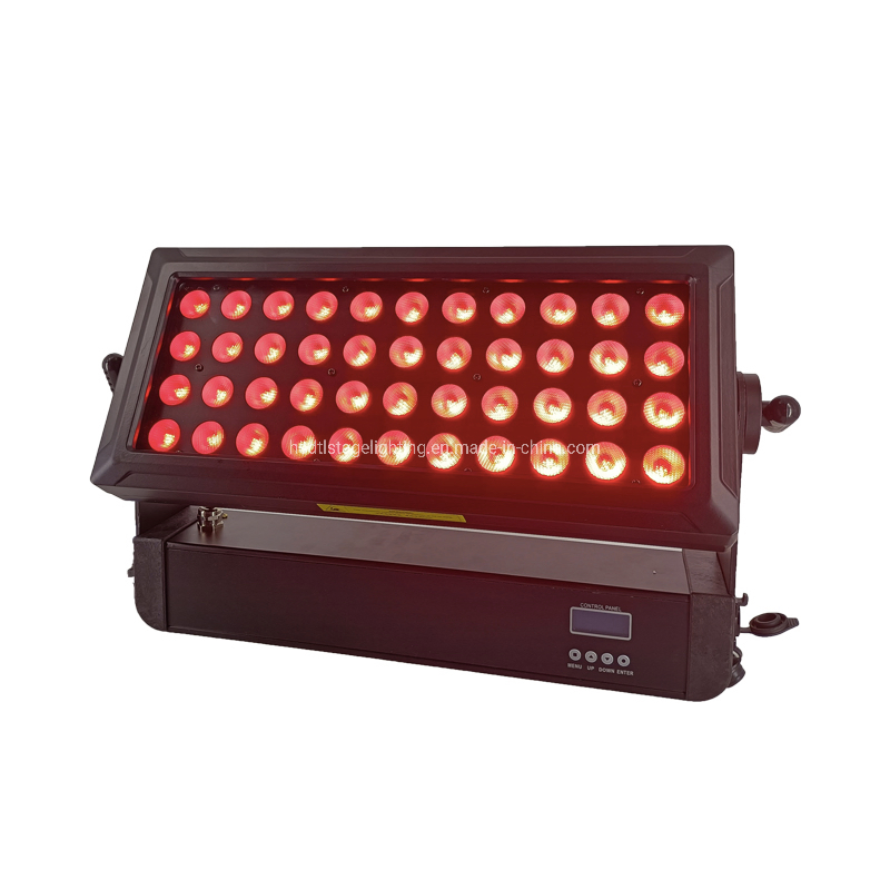 Building Wall Washer LED Flood City Color 44X10W RGBW IP65 Stage Light