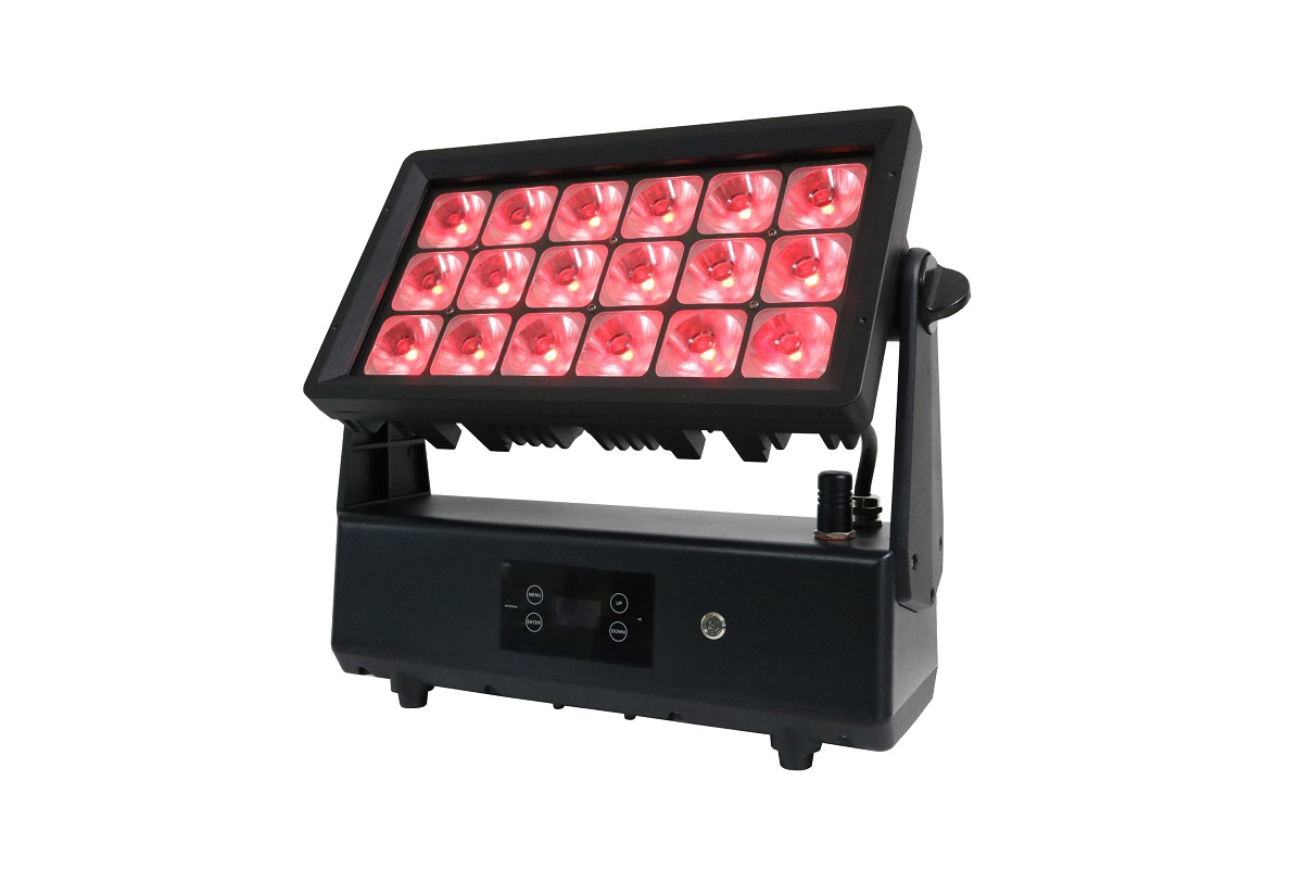 Waterproof LED Wall Washer Light Strobe with Battery Wireless DMX512 6in1 LED Stage Light