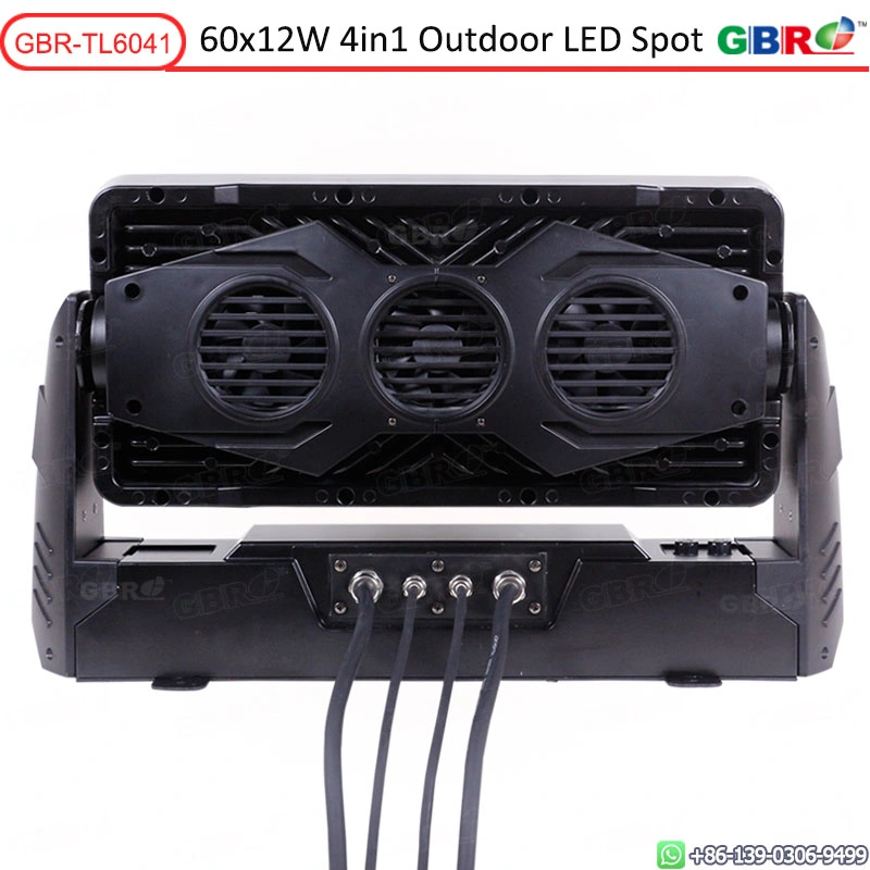 Guangzhou Factory Outlet 60X10W RGBW 4in1 Color High Power LED Wall Washer Light