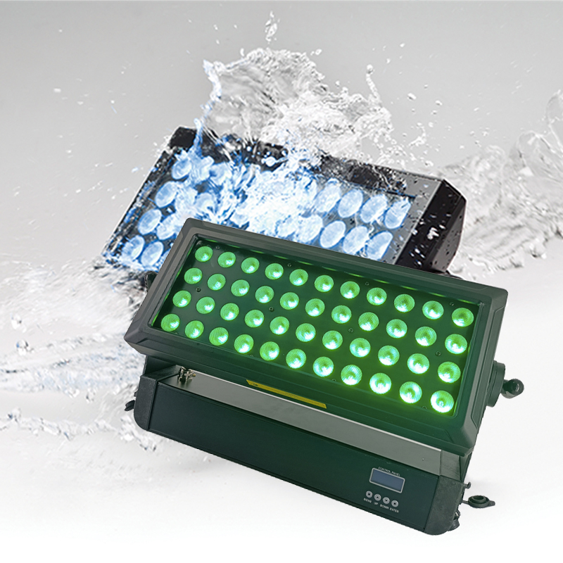Building Wall Washer LED Flood City Color 44X10W RGBW IP65 Stage Light
