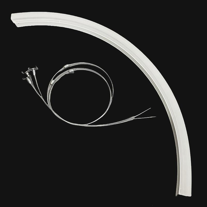 Customize Arc LED Linear Chandelier Dimmable C Shape Ceiling Pendant Light for Restaurant