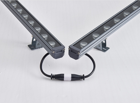 24V IP67 1m Linear LED Wall Washer Light for Outdoor Facade Lighting