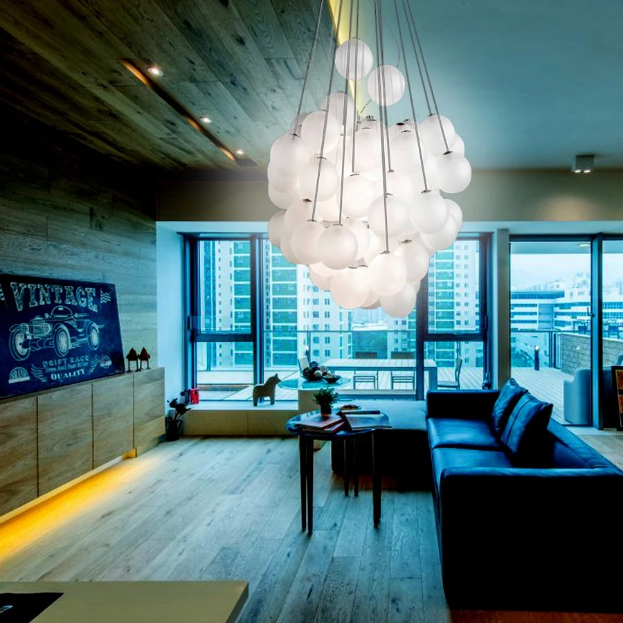 Bubble Shade LED Light Pendant Light Chandelier Decorative Liight Home Light