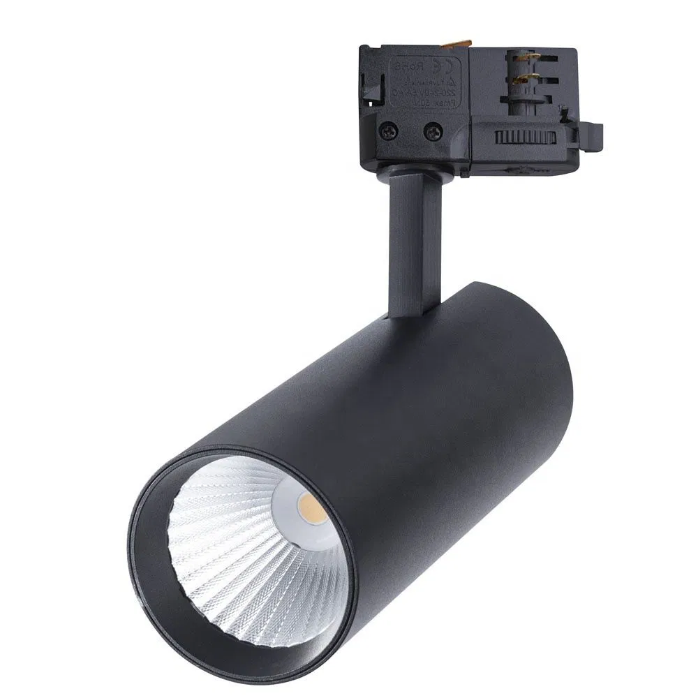 Lighting TUV CE Three Phase Ra95 Tracking Lighting LED Spot Track Light for Exhibition Choes Clothes Store Shop