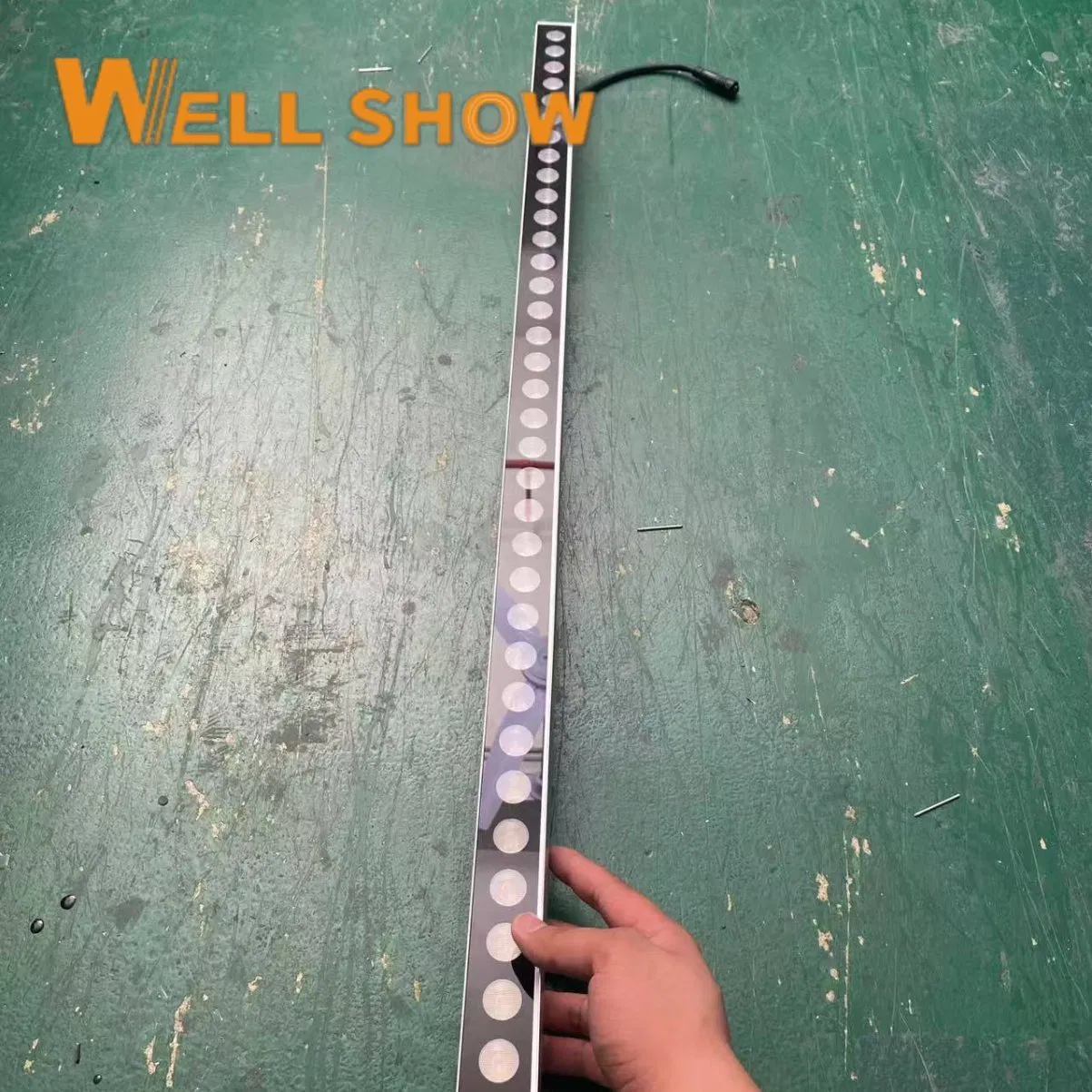 IP67 Aluminum LED Linear Light White/RGB Colorful LED Wash Light for Building-Landscape