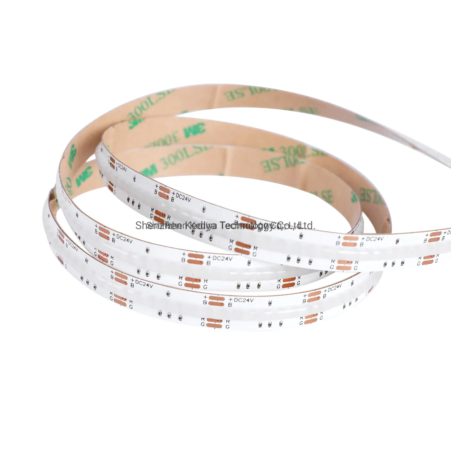 CRI90 COB Dotless Line Linear LED Tape Light IP20 Waterproof 12V 24V 320 LEDs Flexible Smart Music WiFi RGB Flexible COB LED Strip Light