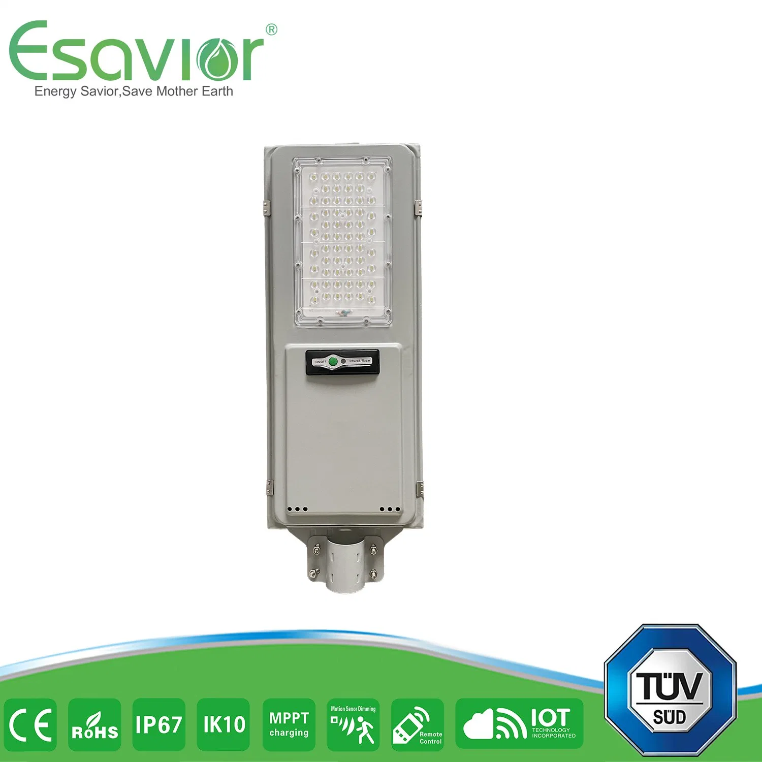 All in One LED Solar Street Light for Government Road Lighting Project