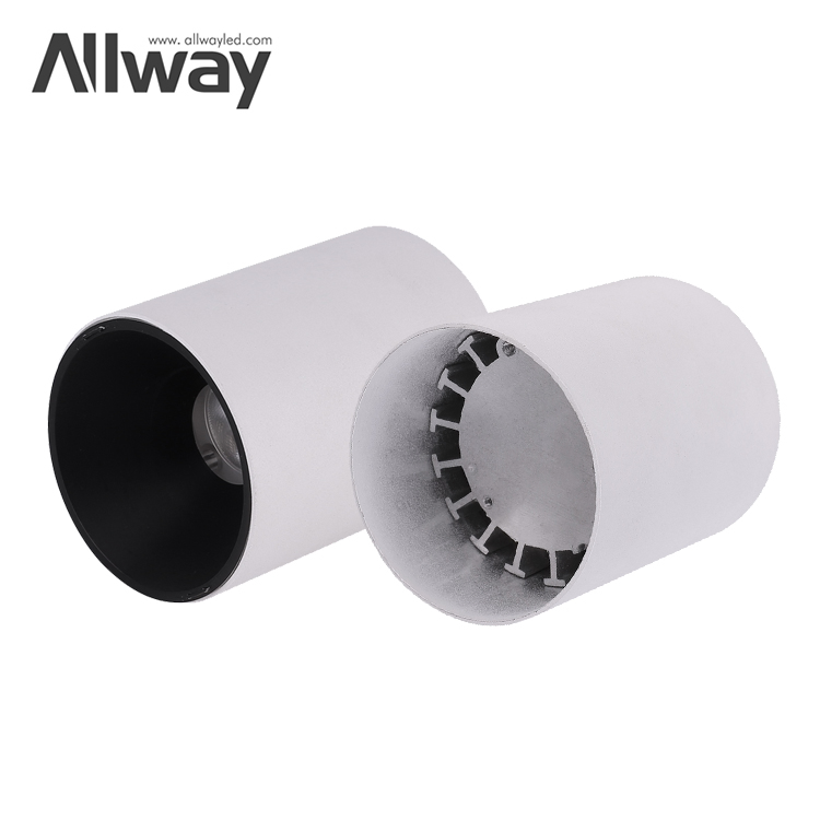 Anti-Dazzle IP54 Waterproof COB LED Downlight Fixture for Modern Spaces