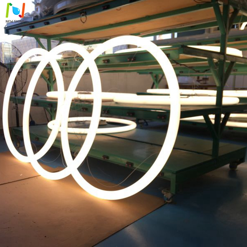 LED Ring Circle Ceiling Pendant Light Interior Lighting Chandelier Lamp Office Light