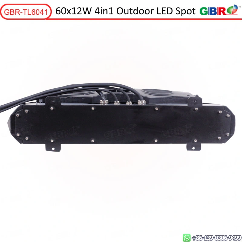 Guangzhou Factory Outlet 60X10W RGBW 4in1 Color High Power LED Wall Washer Light