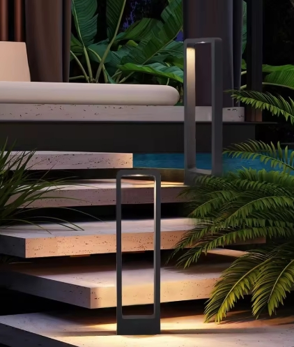 Upright Garden Path Lighting Aluminum Landscape Lawn LED Post Lights