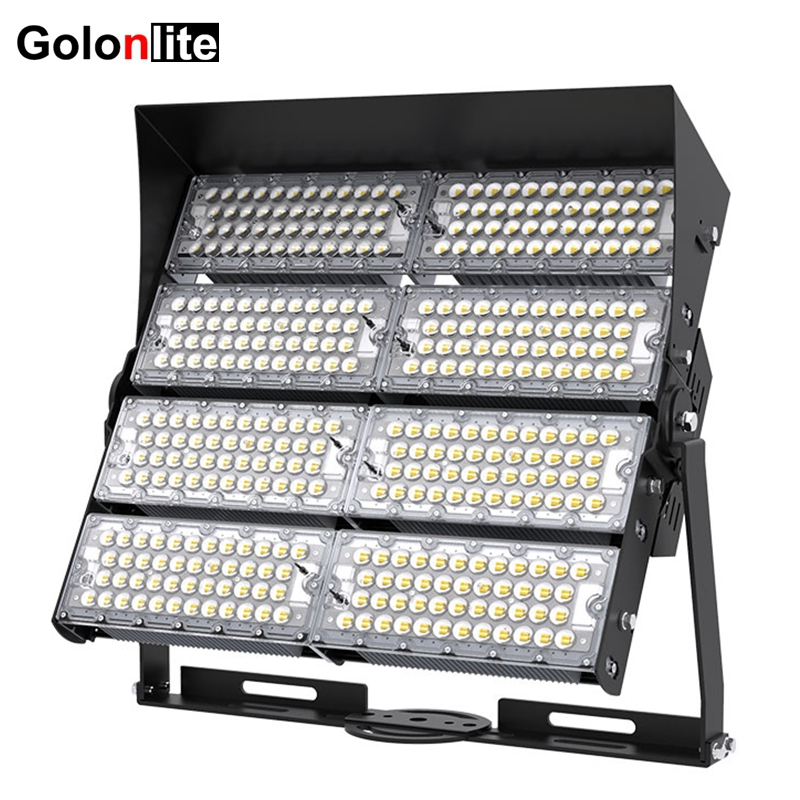 ETL Approval 190lm/W P50 IP66 Dim Football Stadium Sport Court 100W 150W 200W 250W 300W 600W 400W 500W 1000W 1200W 1500W Adjustable LED Flood Light