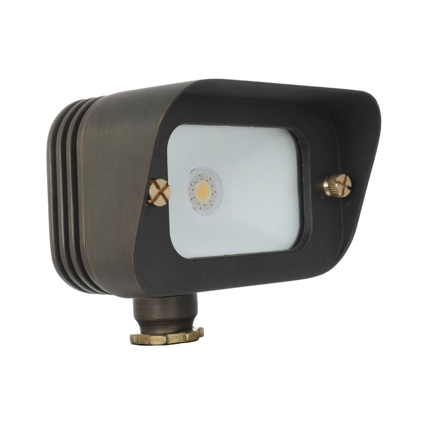 12V LED Low Voltage IP65 Outdoor Antique Brass Warm White Integrated COB LED Flood Light 15W 18W Wall Washer Outdoor Garden Spot Landscape Light