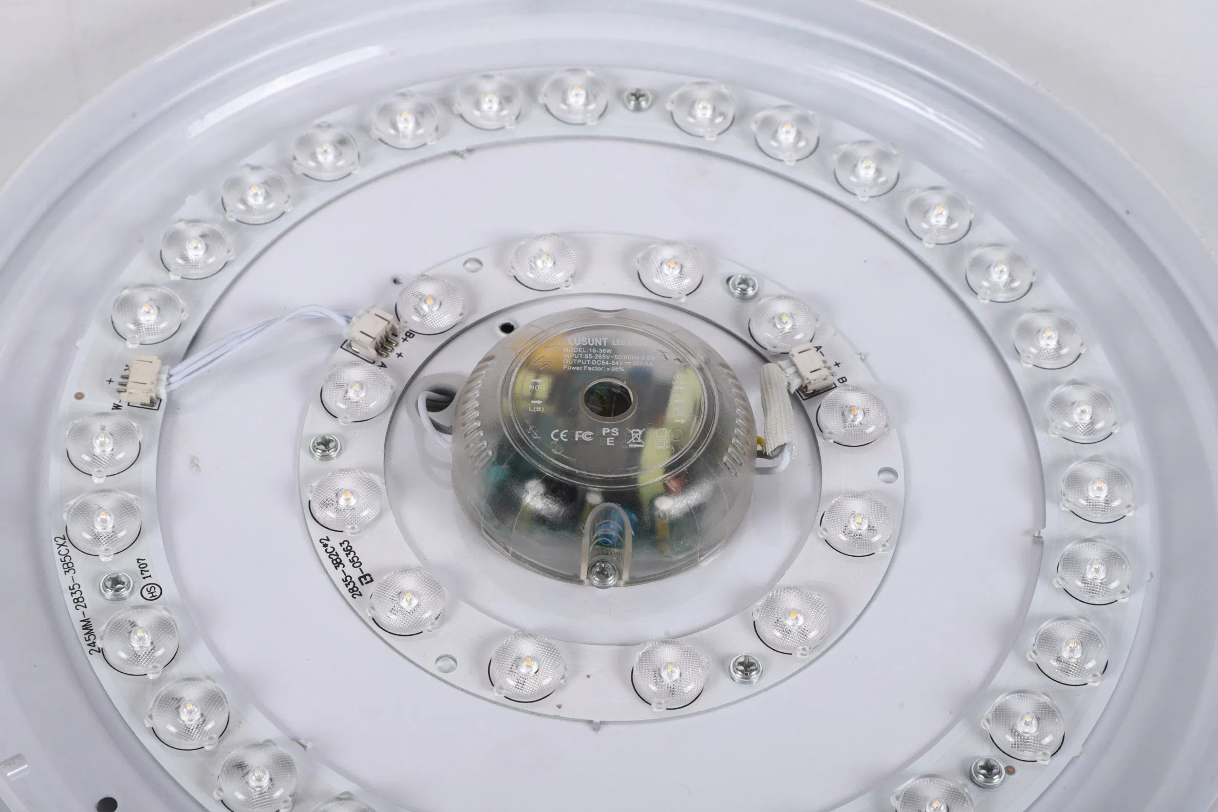 Factory Direct Cheap CE ERP2.0 EMC White Plastic Toilet LED Ceiling Light