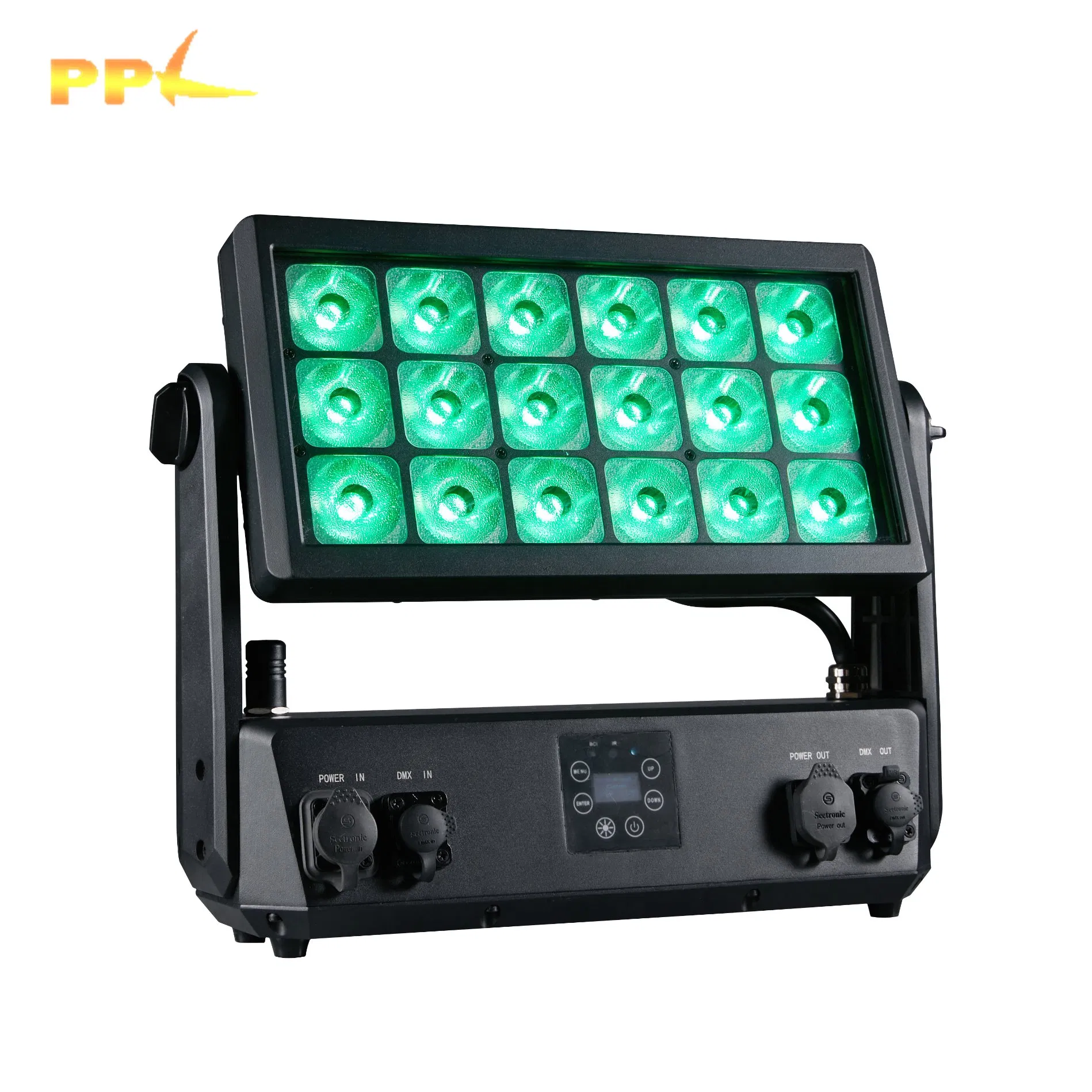 Waterproof Outdoor 18*6W Battery LED City Color Wash Light LED Wall Washer
