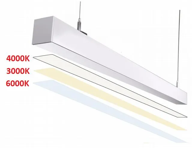 Aluminum Suspension Linkable LED Linear Light