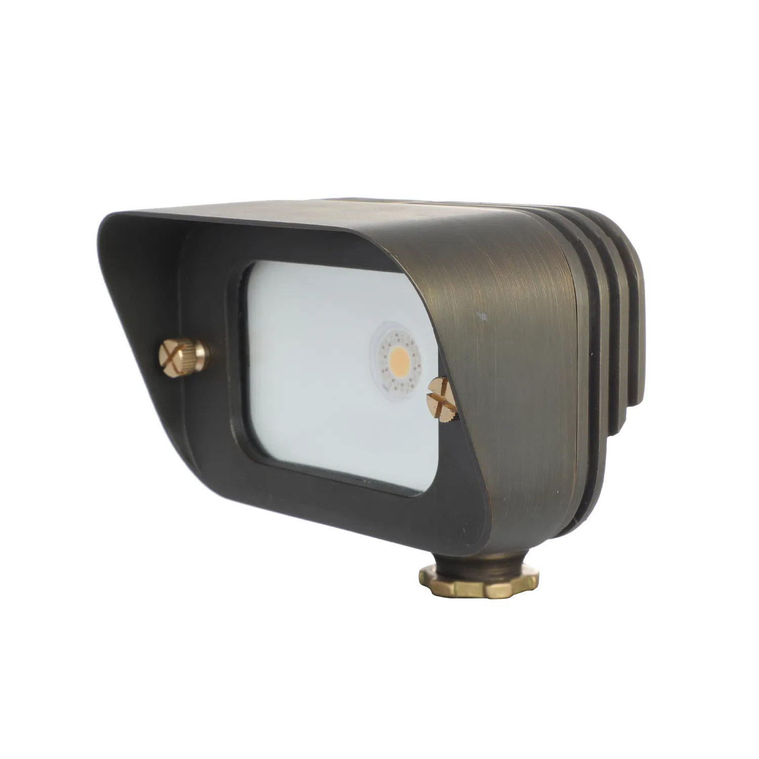 12V LED Low Voltage IP65 Outdoor Antique Brass Warm White Integrated COB LED Flood Light 15W 18W Wall Washer Outdoor Garden Spot Landscape Light