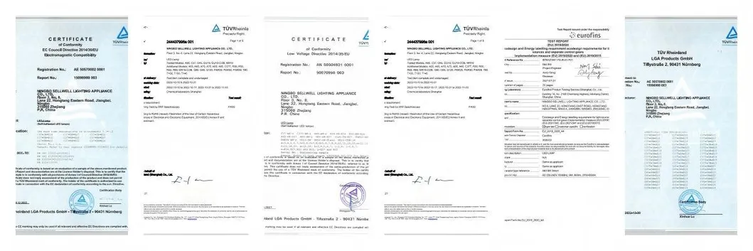 Product Certifications