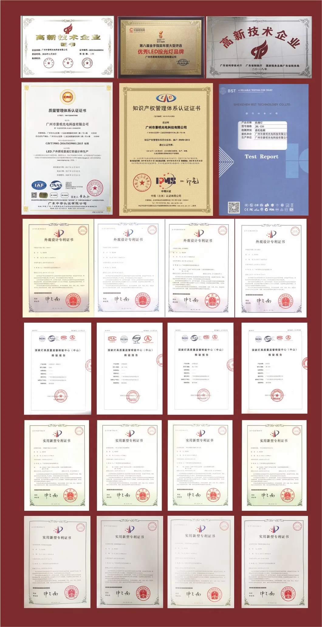 Certifications