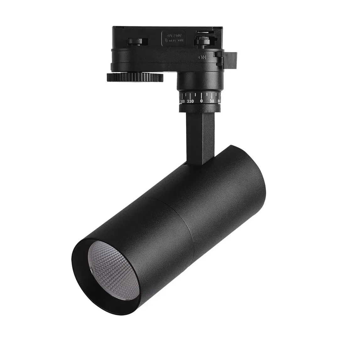 Lighting TUV CE Three Phase Ra95 Tracking Lighting LED Spot Track Light for Exhibition Choes Clothes Store Shop