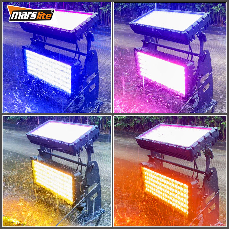 Double LED City Color 20oqw RGBW IP65 Waterproof Liqht Outdoor Architectural Flood Wall Washer City Color Light