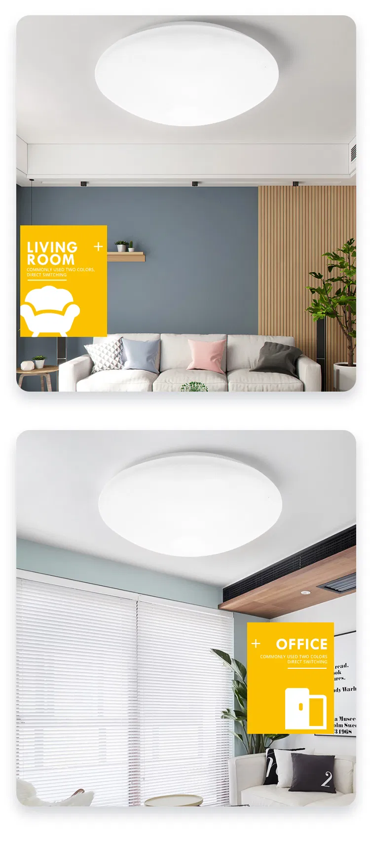 LED Ceiling Light Installation