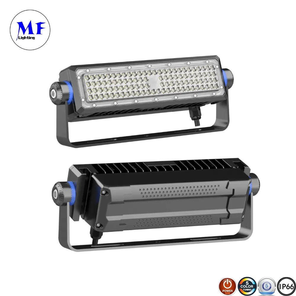 High Power Outdoor Waterproof IP66 50W 60W 100W 120W 150W180W 200W240W 250W 300W Nova II Tunnel Stadium Plaza Square LED Floodlight