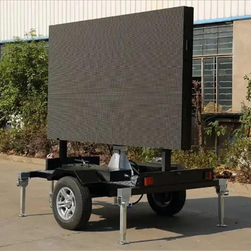 Outdoor Waterproof Mobile Digital Vehicle Van Trailer Mounted Truck LED Display