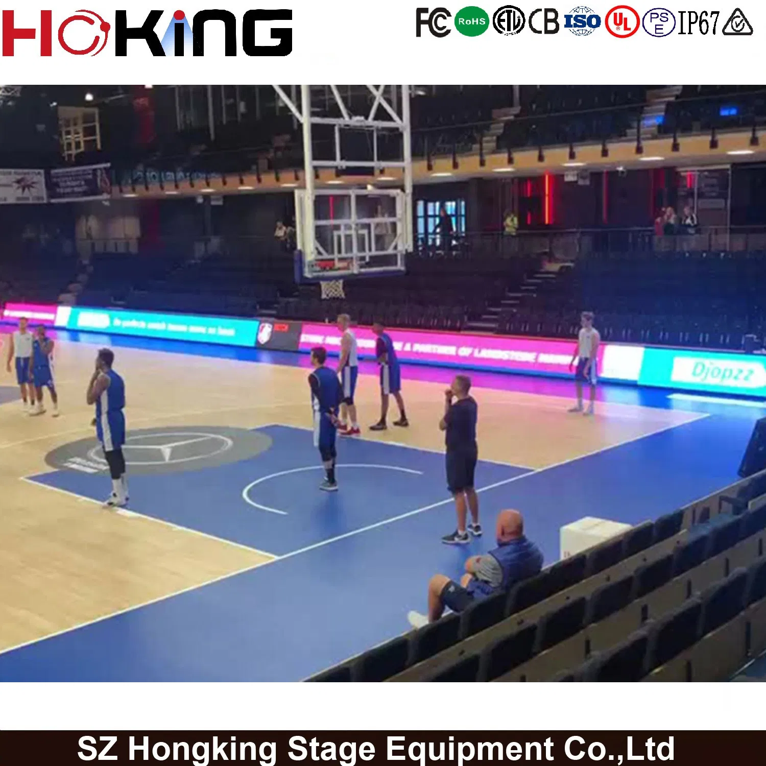 P10 Outdoor Sport LED Display Screen Football Stadium LED Digital Billboard Screen