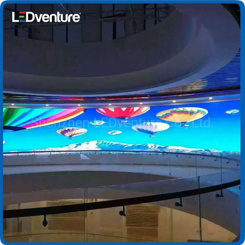 High Resolution P3 Indoor Video Wall Module Advertising Flexible LED Display