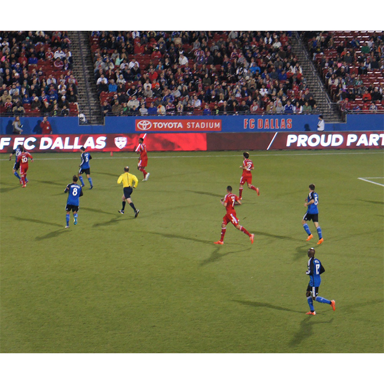 P10 Sports LED Die Casting Aluminum Display 960X960mm Stadium Perimeter Sport LED Screen