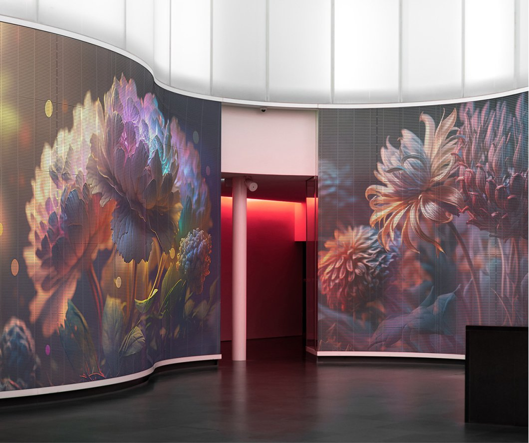 Hot Sale Indoor Outdoor Transparent LED Glass Screen - High Transparency Mesh Panel for Window Advertising Exhibition