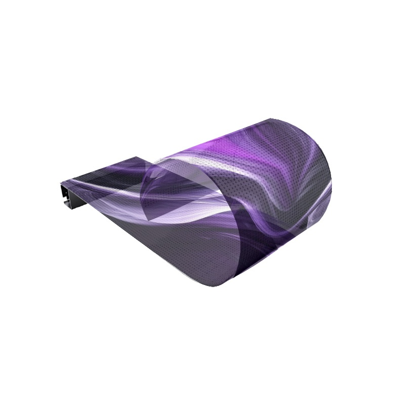 Wholesale Price 3D Holographic Transparent Flexible Advertising LED TV Film Video Giant Screen for Glass Curtain Wall