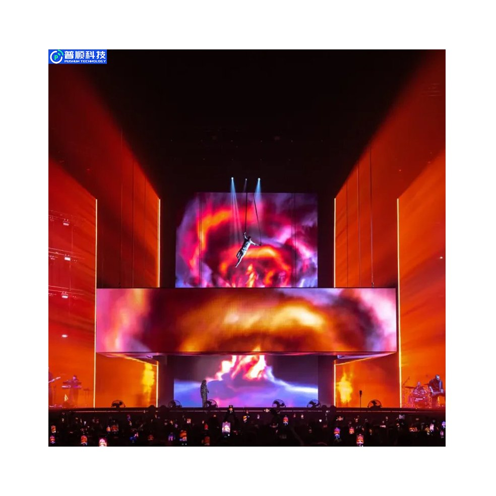 Pushunled HD Full Color Stage Waterproofing High Quality LED Rental Screen
