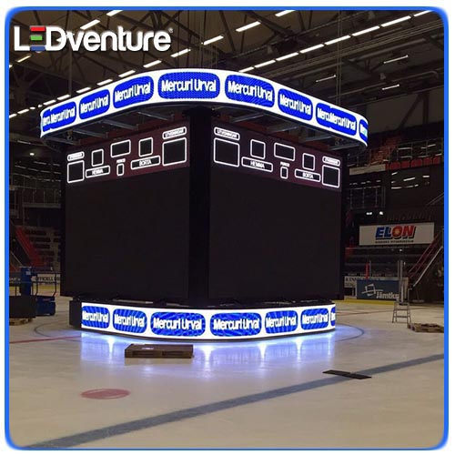 Full Color Indoor Outdoor Advertising Rental Curved Digital Mobile Flexible SMD Poster Window TV LED Screen Display with P1.2 P1.8 P2.5 P3 P4 Price