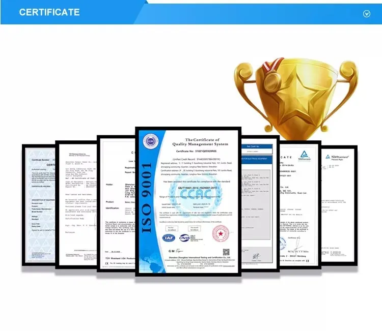 Product Certifications