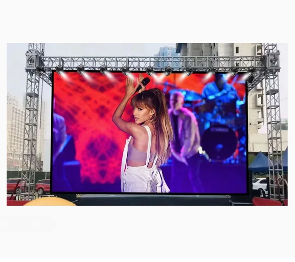 High-Resolution P3.91 LED Video Wall Full-Color Outdoor LED Display