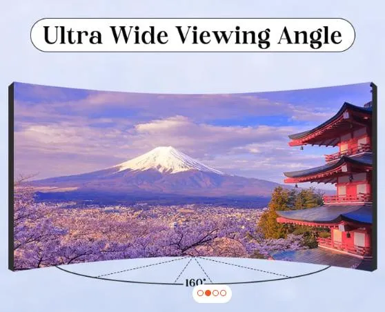 Wide Viewing Angle LED Display