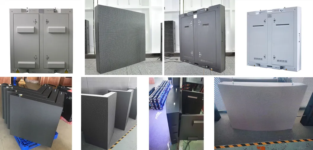 Outdoor LED Display Steel Cabinet