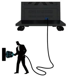 Foldable Floor Stand