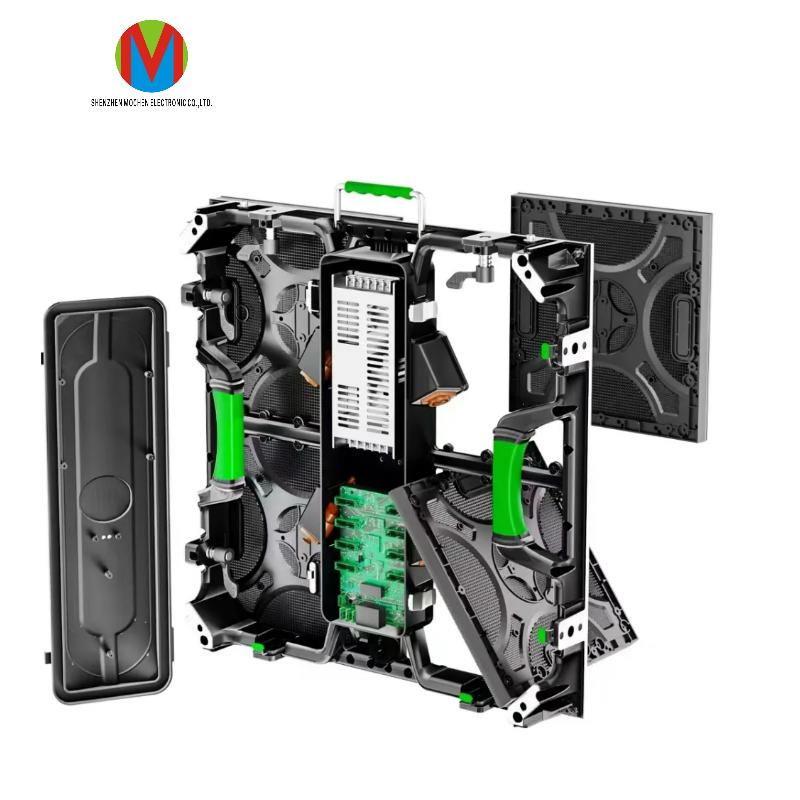 Full Color 3840Hz Fine Pitch 500*1000mm P2.6 P2.9 P3.91 Indoor Outdoor Video Wall Rental LED Display Screen for Event Background Stage