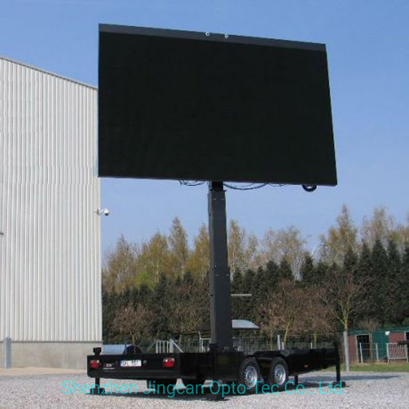 Full Color Mobile Truck/Trailer/Car Outdoor Advertising P6mm LED Display Screen