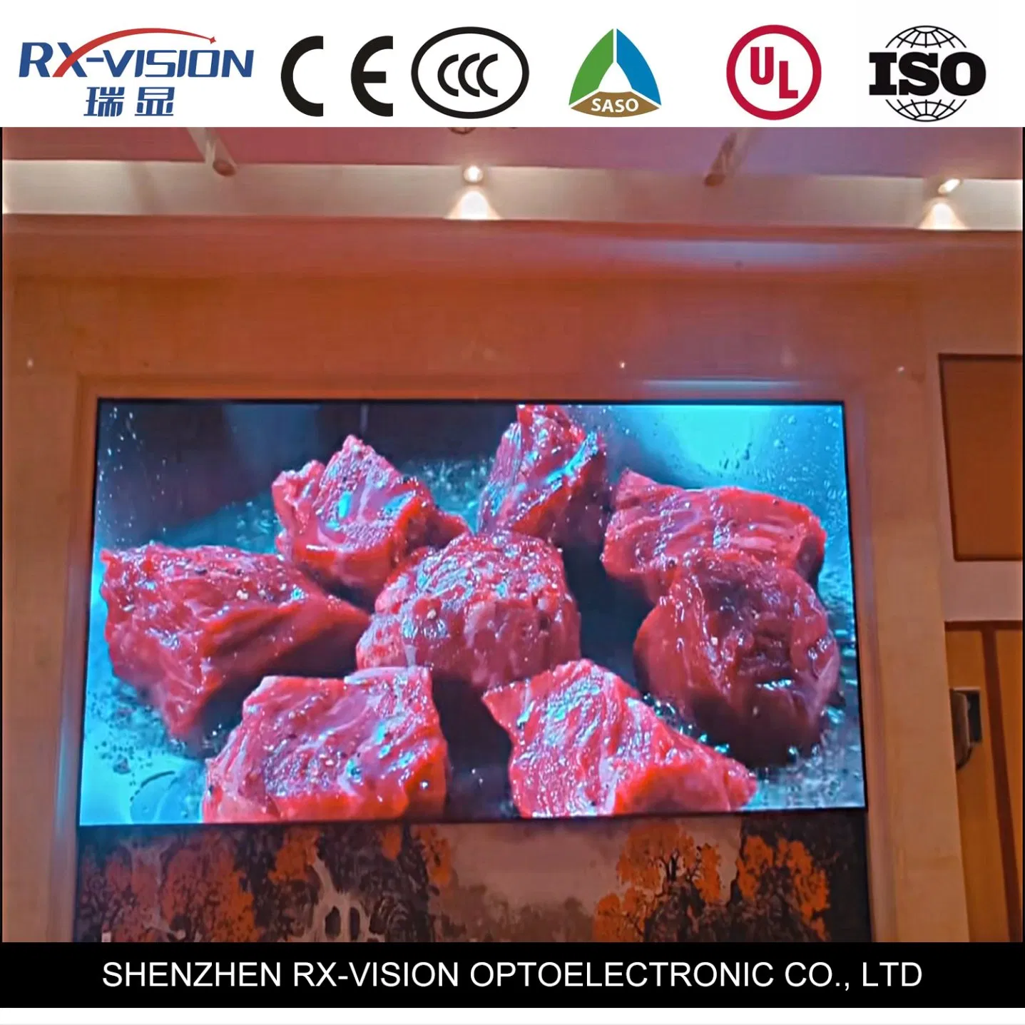 Customized Full Color Small Pixel Pitch P1.95 P2.5 Indoor Module HD LED Display Screen