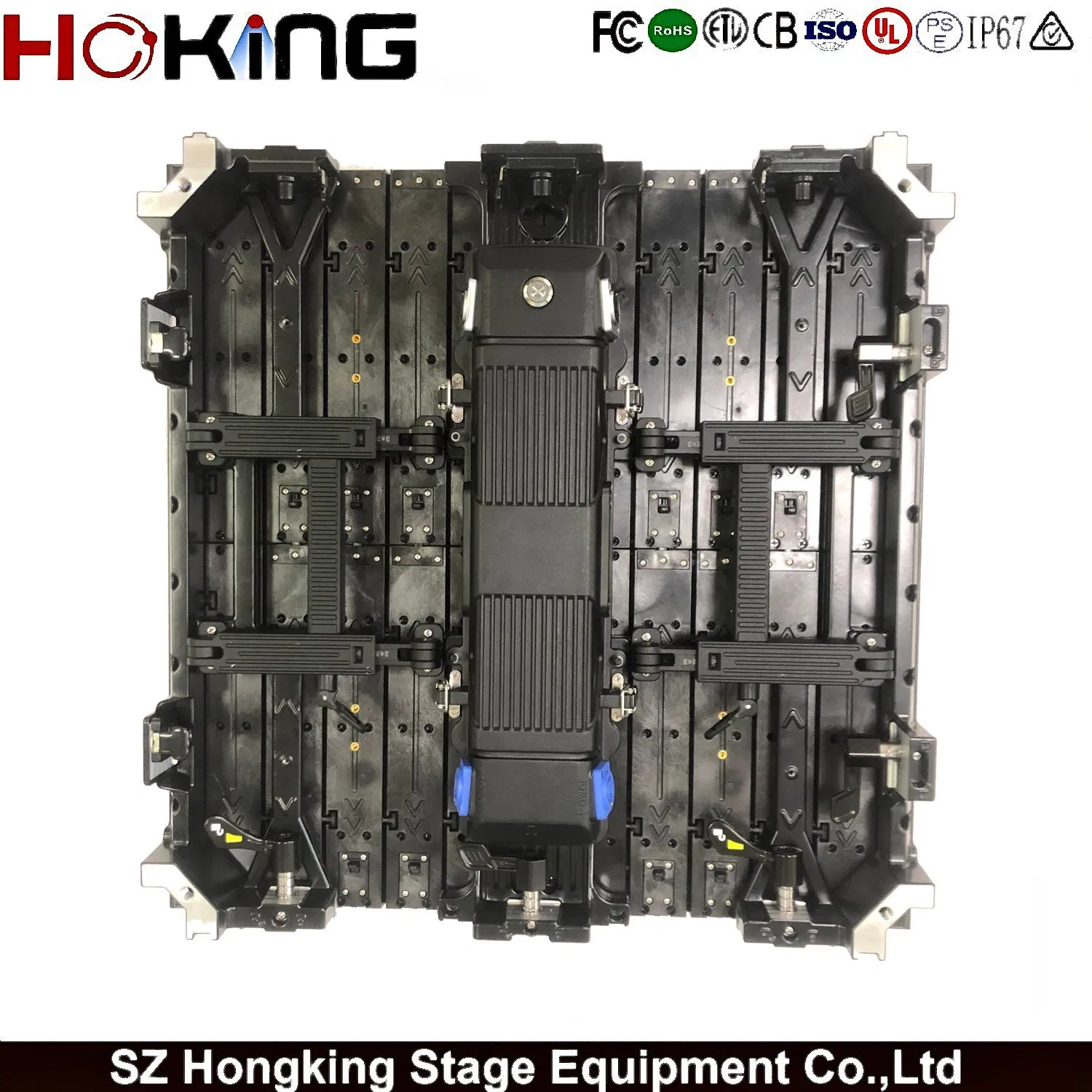 Flexible Indoor Curved LED Display P2.6 P2.9 Fast-Lock Rental Design 3840Hz High Refresh Rate 4-in-1 Stage Background Screen