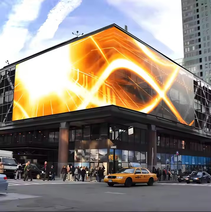 Customizable Fixed SMD P2 P3 P4 P5 P6 P8 P10 Waterproof Giant Display Outdoor LED Advertising Screen 3D Digital Billboard