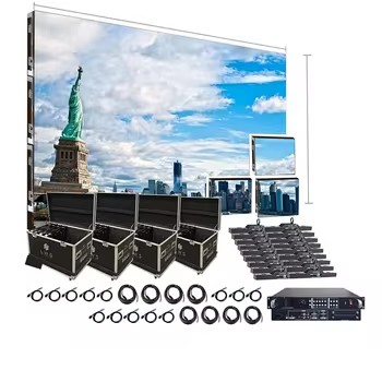 Indoor and Outdoor Shows Curved Stage Background LED Display