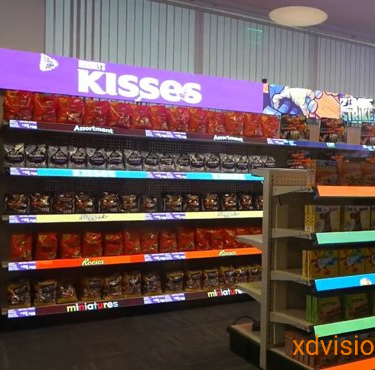 pH2p2 High Resolution Mobile Signage LED Shelf Display