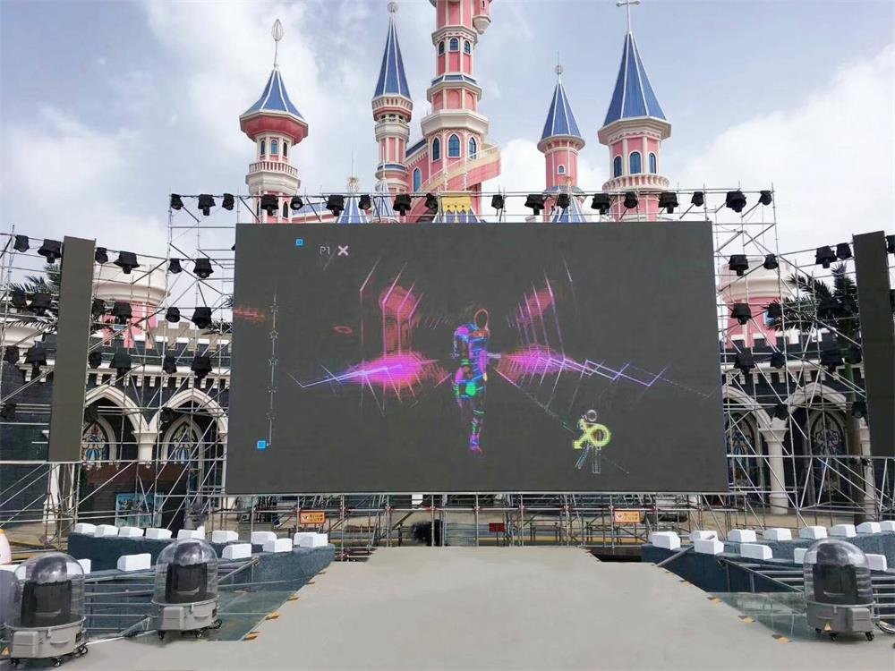 High Resolution Full Color LED Display for Outdoor Event Advertising